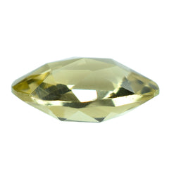 LEMON QUARTZ ROSE CUT BRIOLETTE FANCY SHAPE 11X9MM 3.22CTS.