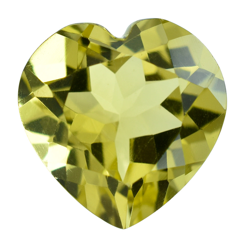 LEMON QUARTZ CUT HEART 12MM 5.53CTS.
