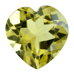 LEMON QUARTZ CUT HEART 12MM 5.53CTS.