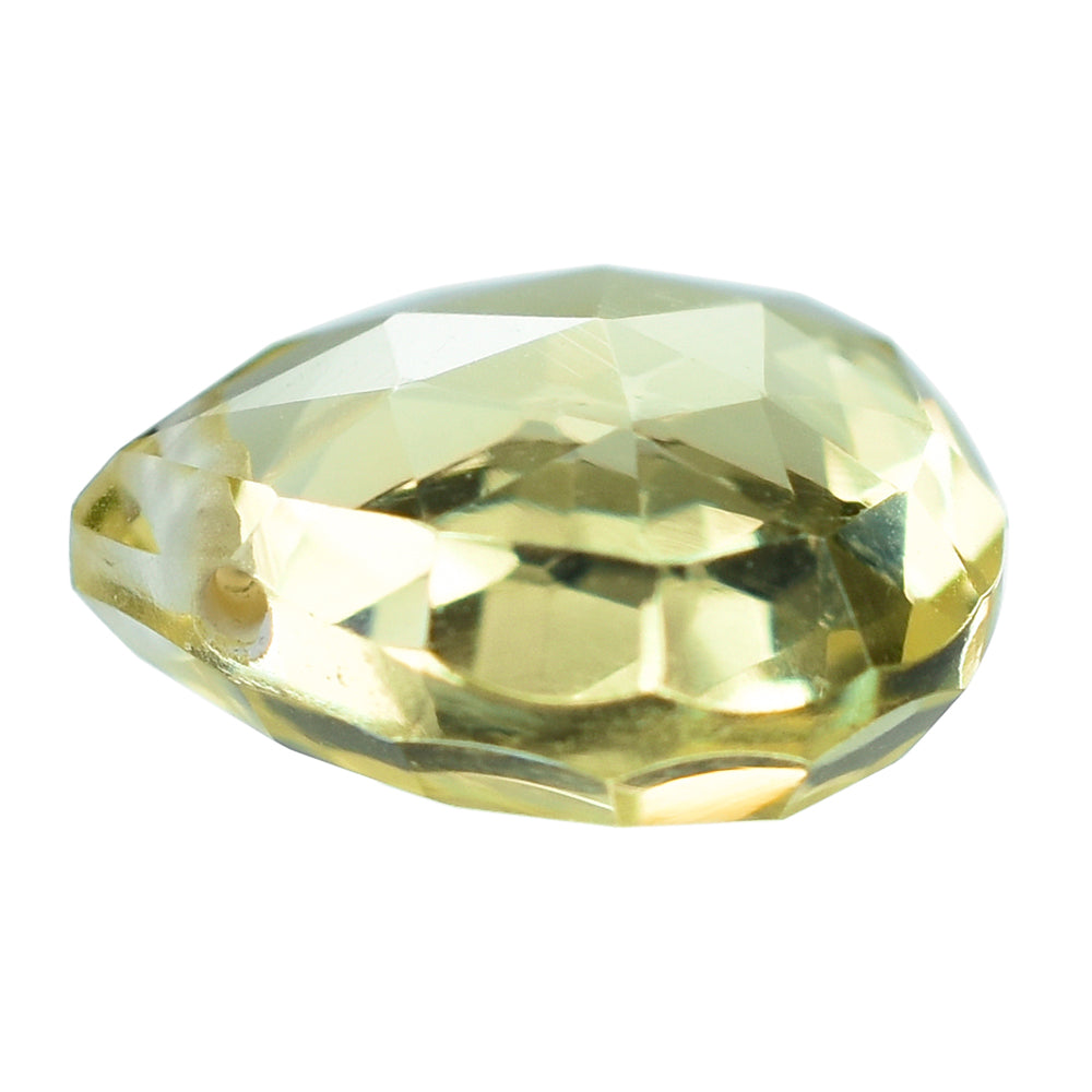 LEMON QUARTZ ROSE CUT BRIOLETTE HEART (FULL DRILL) 10MM 3.09CTS.