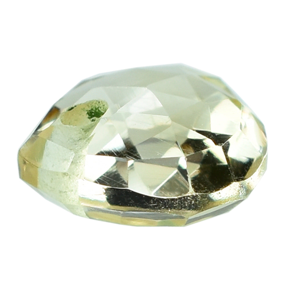 LEMON QUARTZ ROSE CUT BRIOLETTE HEART (FULL DRILL) 8MM 1.71CTS.