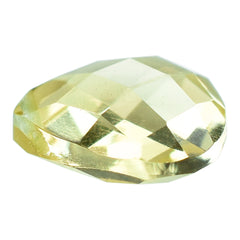 LEMON QUARTZ BRIOLETTE HEART (FULL DRILL) 10MM 3.02CTS.