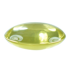 LEMON QUARTZ LENTIL ROUND 20MM 20.50CTS.