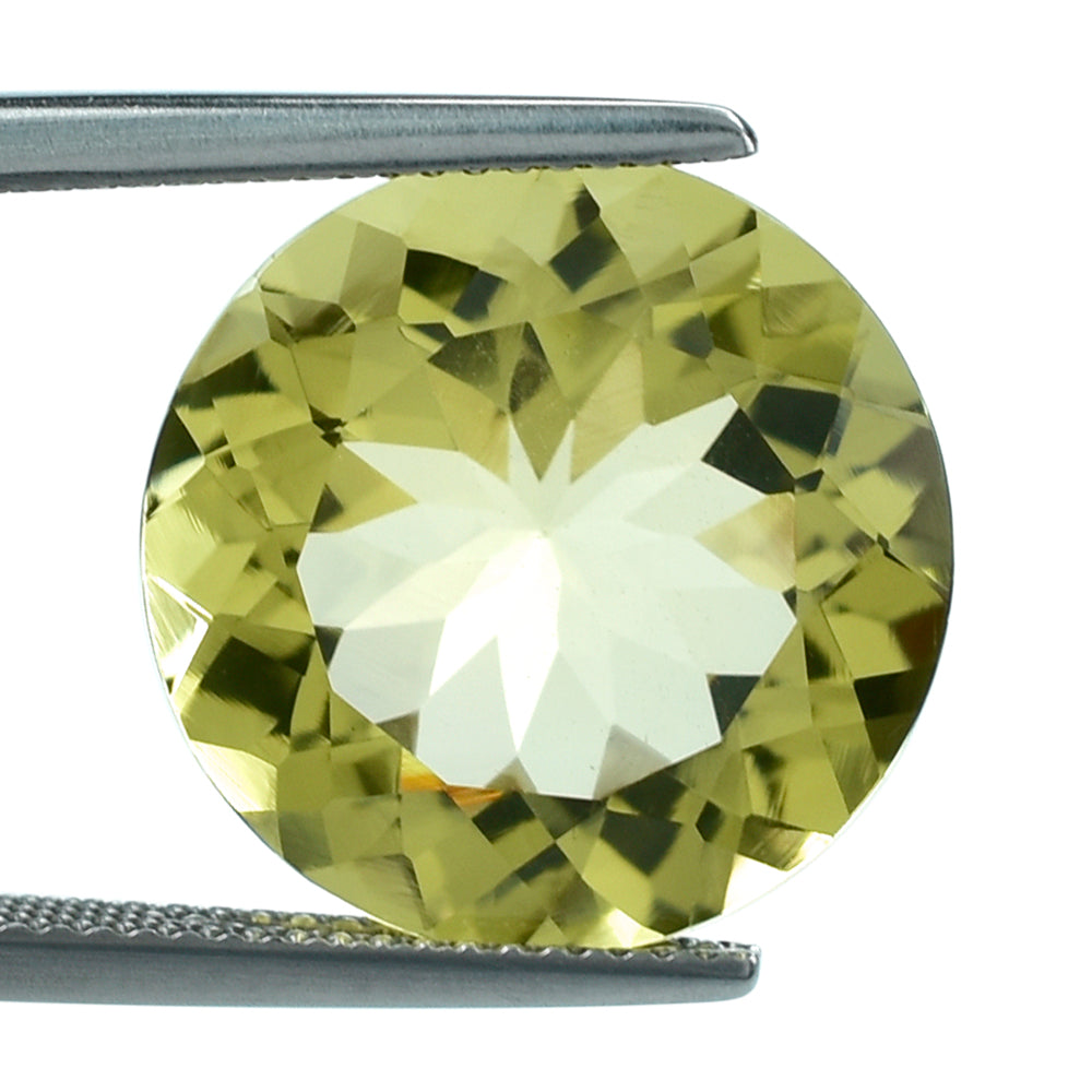 LEMON QUARTZ CUT ROUND 16MM 12.02CTS.