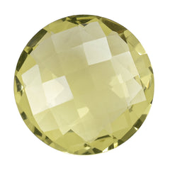 LEMON QUARTZ BRIOLETTE ROUND 16MM 10.56CTS.