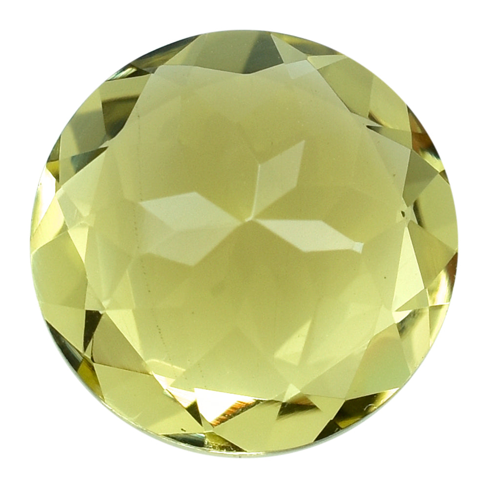 LEMON QUARTZ CUT ROUND 12MM 5.57CTS.