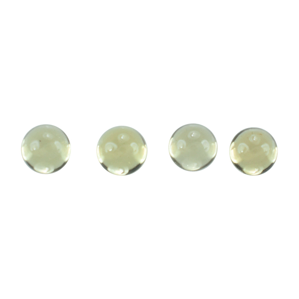 LEMON QUARTZ ROUND CAB 4MM 0.27CTS.