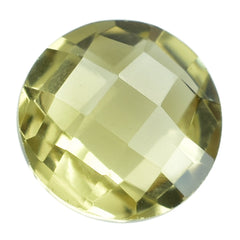 LEMON QUARTZ BRIOLETTE ROUND 11MM 4.55CTS.