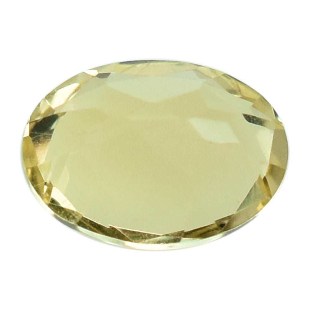 LEMON QUARTZ CUT OVAL 7X5MM 0.78CTS.