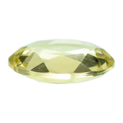 LEMON QUARTZ BOTH SIDE TABLE CUT OVAL 10.50X9.50MM 2.35CTS.