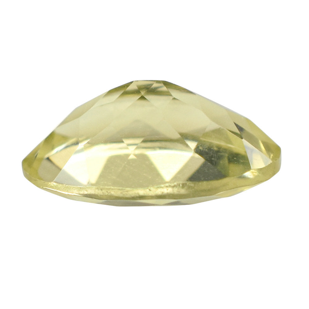 LEMON QUARTZ CUT OVAL 10X7MM 1.81CTS.