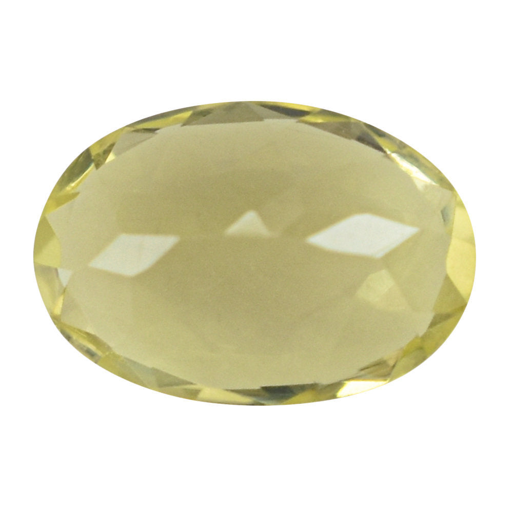 LEMON QUARTZ CUT OVAL 10X7MM 1.81CTS.