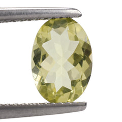 LEMON QUARTZ CUT OVAL 10X7MM 1.81CTS.
