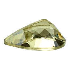 LEMON QUARTZ CUT PEAR 14X10MM 4.45CTS.