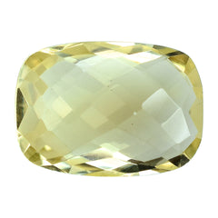 LEMON QUARTZ BRIOLETTE CUSHION 14X10MM 5.30CTS.