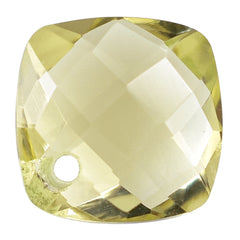 LEMON QUARTZ BRIOLETTE CUSHION (FULL DRILL) 8MM 1.97CTS.