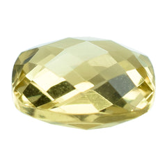 LEMON QUARTZ BRIOLETTE CUSHION 12MM 6.21CTS.