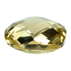 LEMON QUARTZ BRIOLETTE CUSHION 10MM 3.66CTS.