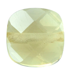LEMON QUARTZ BRIOLETTE CUSHION (FULL DRILL) 6.50MM 1.49CTS.