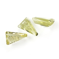 LEMON QUARTZ SUPPER BUBBLE TRAPEZOID 18X12MM 8.23 Cts.
