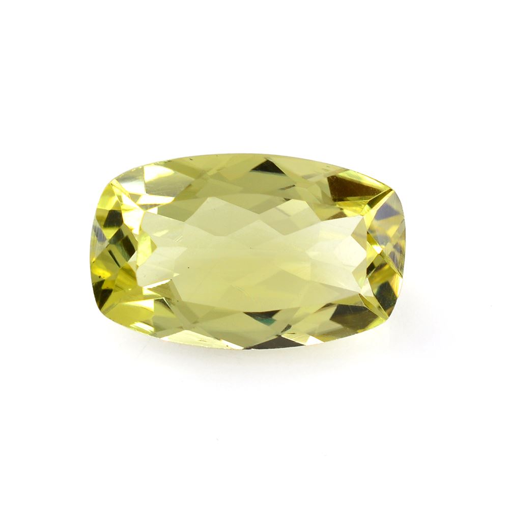LEMON QUARTZ CUT CUSHION 10X16MM 6.58 Cts.