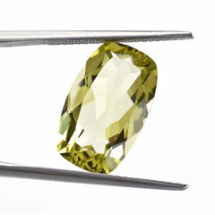 LEMON QUARTZ CUT CUSHION 10X16MM 6.58 Cts.