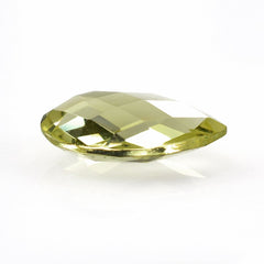 LEMON QUARTZ BRIOLETTE PEAR 14X9MM 3.51 Cts.