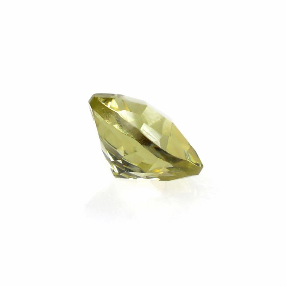 LEMON QUARTZ CHECKER CUT CUSHION 5MM 0.50Cts.