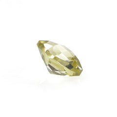 LEMON QUARTZ CHECKER CUT CUSHION 8MM 2.30Cts.