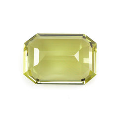LEMON QUARTZ CUT OCTAGON 20X14MM 18.1Cts.