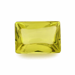 LEMON QUARTZ BUFFTOP OCTAGON 20X14MM 23Cts.