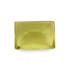 LEMON QUARTZ BUFFTOP OCTAGON 20X14MM 23Cts.