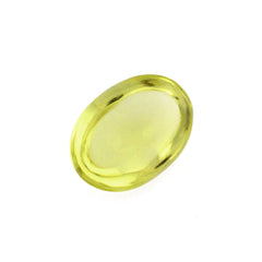LEMON QUARTZ OVAL CAB 11X8MM 2.65Cts.