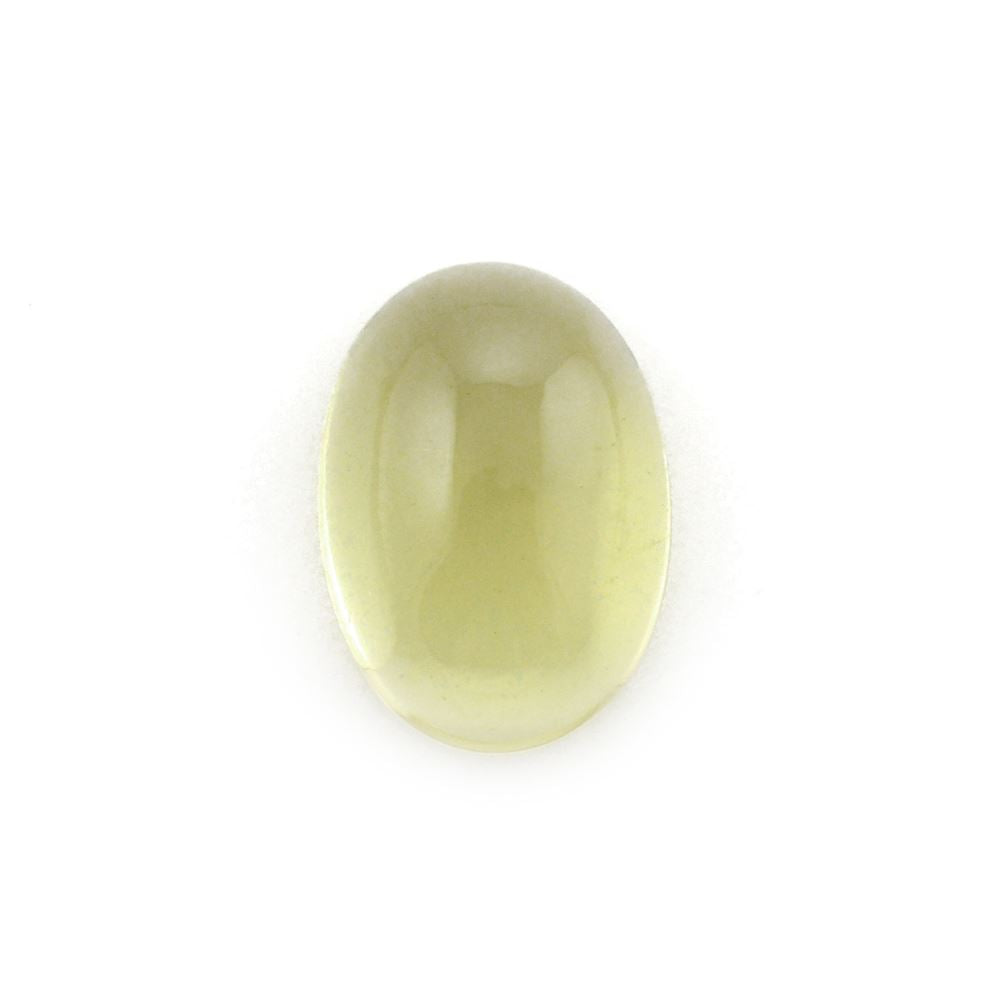 LEMON QUARTZ OVAL CAB 10X7MM 2.23Cts.
