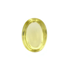 LEMON QUARTZ OVAL CAB 10X7MM 2.23Cts.