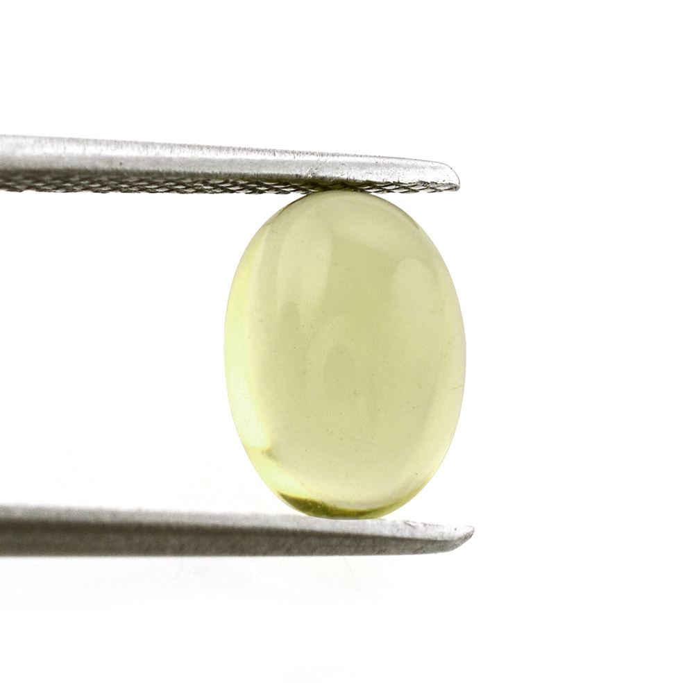 LEMON QUARTZ OVAL CAB 10X7MM 2.23Cts.
