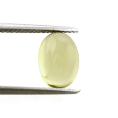 LEMON QUARTZ OVAL CAB 10X7MM 2.23Cts.