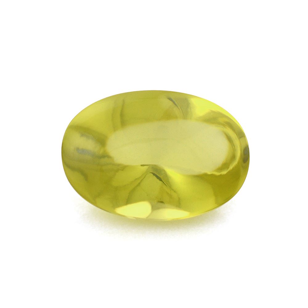 LEMON QUARTZ BUFFTOP OVAL 20X14MM 14.9Cts.