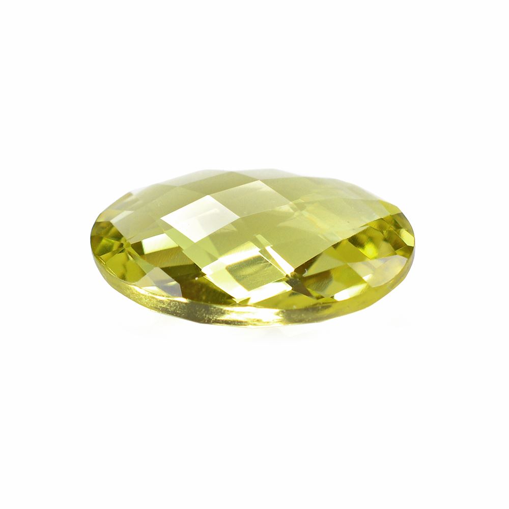 LEMON QUARTZ BRIOLETTE OVAL 19X14MM 11.15Cts.