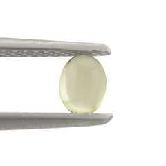LEMON QUARTZ OVAL CAB 5X4MM 0.31Cts.