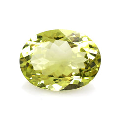 LEMON QUARTZ CUT OVAL 20X15MM 15.25Cts.