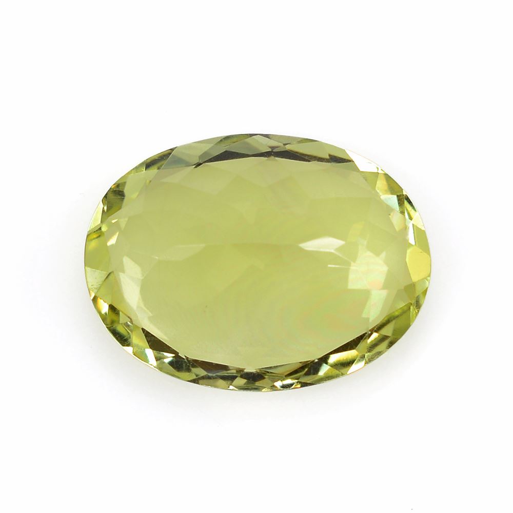 LEMON QUARTZ CUT OVAL 20X15MM 15.25Cts.