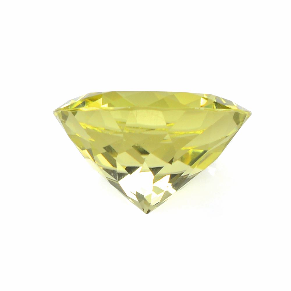 LEMON QUARTZ CUT ROUND (GREEN GOLD) 16.50MM 12.85Cts.