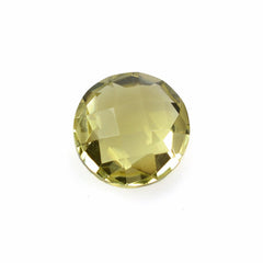 LEMON QUARTZ BRIOLETTE ROUND 11MM 4.65Cts.