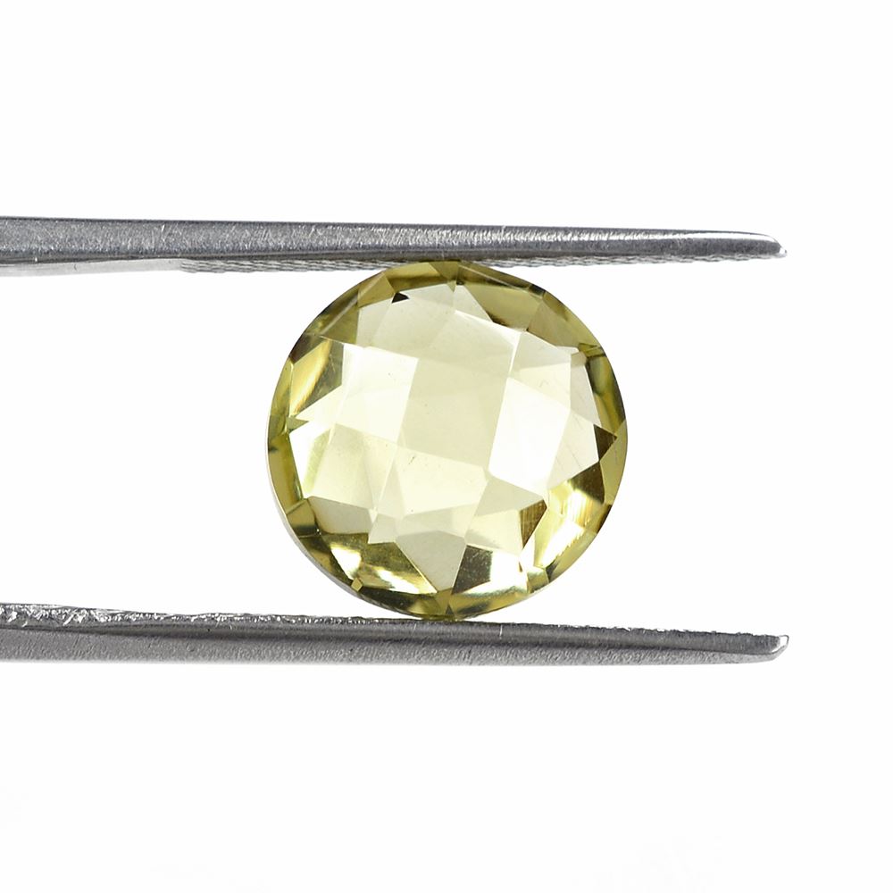 LEMON QUARTZ BRIOLETTE ROUND 11MM 4.65Cts.