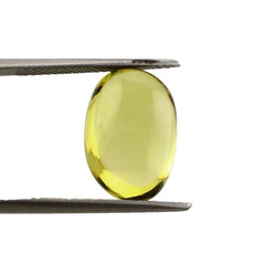 LEMON QUARTZ PLAIN TUMBLE 15X10MM 9.38 Cts.