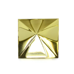 LEMON QUARTZ PYRAMID SQUARE CAB 15MM 17.70 Cts.
