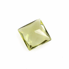 LEMON QUARTZ PRINCESS CUT SQUARE 5.50MM 0.76 Cts.