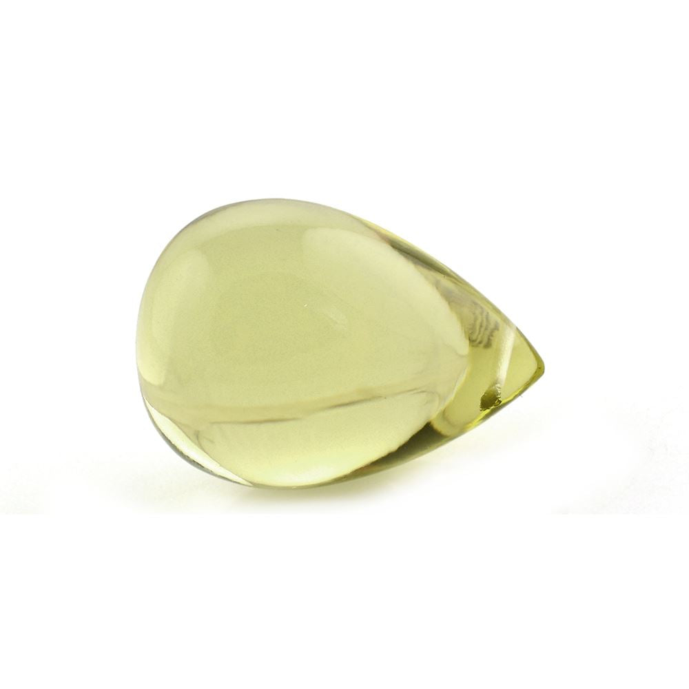 LEMON QUARTZ PLAIN DROPS (FULL DRILL) 17X12MM 15.20 Cts.