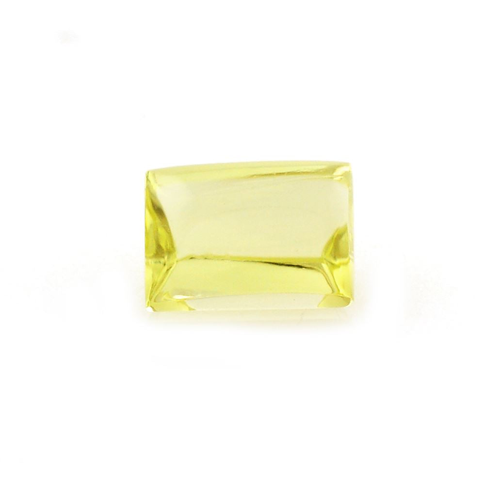 LEMON QUARTZ BUFFTOP BAGUETTE 5X3.50MM 0.35 Cts.